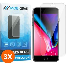 Mobigear iPhone 6s Plus Panzerglas Gehärtetes Glas Displayschutz - Hüllenfreundlich (3er Pack)