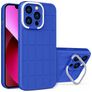 Mobigear Cube iPhone 14 Plus Hülle Hardcase Backcover mit Ständer - Blau