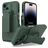 Mobigear Explorer iPhone 14 Pro Hülle Hardcase Backcover Stoßfest mit Ständer - Grün