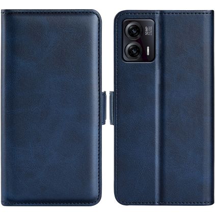 Mobigear Slim Magnet TCL 40 SE Hülle Klapphülle Geldbörse - Dunkelblau