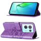 Mobigear Butterfly OPPO Reno 8 Pro 5G Hülle Klapphülle Geldbörse - Lila