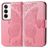 Mobigear Butterfly OPPO Reno 12 Pro Hülle Klapphülle Geldbörse - Pink