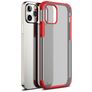 Mobigear Shockproof iPhone 12 Pro Max Hülle Hardcase Backcover Stoßfest - Rot