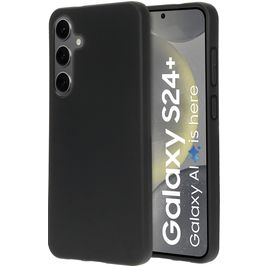 Mobiparts Classic Samsung Galaxy S24 Plus Hülle Flexibles TPU Backcover - Matt Black