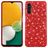 Mobigear Glitter Samsung Galaxy A54 Hülle Hardcase Backcover - Rot