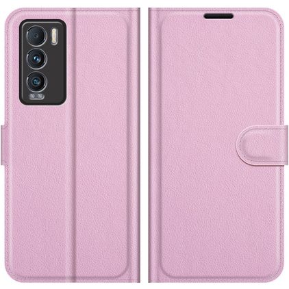 Mobigear Classic Realme GT Master Edition Hülle Klapphülle Geldbörse - Pink