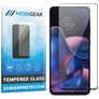 Mobigear Premium Motorola Edge (2022) Panzerglas Gehärtetes Glas Displayschutz - Hüllenfreundlich - Schwarz
