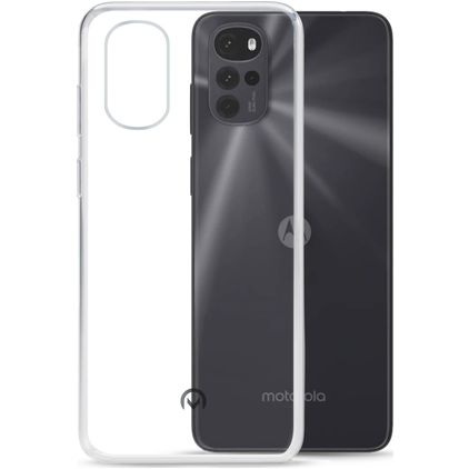 Mobilize Gelly Durchsichtig Motorola Moto G22 Hülle Flexibles TPU Backcover - Transparent