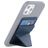 Mobigear Folding Snap-On Kartenetui - 3 Karten - MagSafe Kompatibel - Dunkelblau