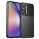 Mobigear Groove Samsung Galaxy A55 Hülle Flexibles TPU Backcover - Schwarz