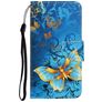 Mobigear Design Xiaomi Redmi 9 Hülle Klapphülle Geldbörse - Schmetterling