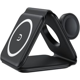 Valenta 3-in-1 es Ladegerät Qi Wireless 2.5W 2A - Schwarz