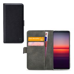 Mobilize Classic Gelly Wallet Sony Xperia 5 II Klapphülle Portemonnaie - Schwarz