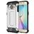 Mobigear Outdoor Samsung Galaxy S6 Edge Hardcase Backcover Shockproof - Silber