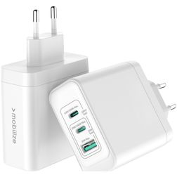 Mobilize Wall Charger Triple USB / USB-C Power Delivery 100W - Weiß