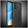 Mobigear Luxury OPPO A16s Hülle Flexibles TPU Backcover - Schwarz