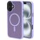 Mobiparts Hardcover iPhone 16 Plus MagSafe Hülle Hardcase Backcover - Satin Lila