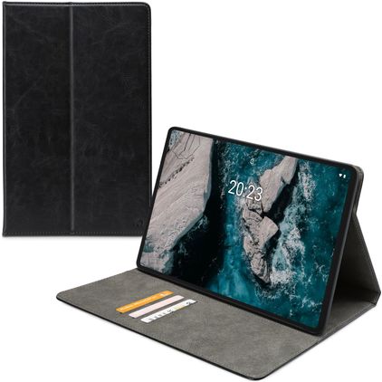 Mobilize Premium Folio Nokia T21 Hülle Klapphülle - Schwarz