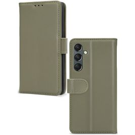 Mobilize Premium Gelly Wallet Samsung Galaxy A24 Hülle Klapphülle Geldbörse - Grün