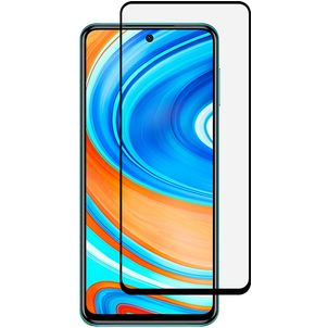 Mobigear Premium Xiaomi Redmi Note 9 Pro Panzerglas Gehärtetes Glas Displayschutz - Hüllenfreundlich - Schwarz