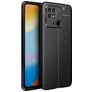 Mobigear Luxury Xiaomi Redmi 10C Hülle Flexibles TPU Backcover - Schwarz