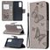 Mobigear Butterfly Samsung Galaxy S20 FE Hülle Klapphülle Geldbörse - Grau
