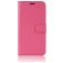 Mobigear Classic OnePlus 6 Hülle Klapphülle Geldbörse - Magenta