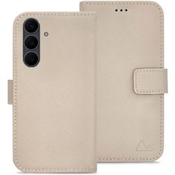 My Style Flex Wallet Samsung Galaxy S25 FE Hülle Klapphülle Geldbörse - Warm Taupe
