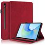 Mobigear Tree Samsung Galaxy Tab S10 FE Plus Hülle Klapphülle + Stifthalter - Rot
