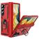 Mobigear Armor Ring Samsung Galaxy Z Fold 6 Hülle Hardcase Backcover Stoßfest mit Ringhalter - Rot