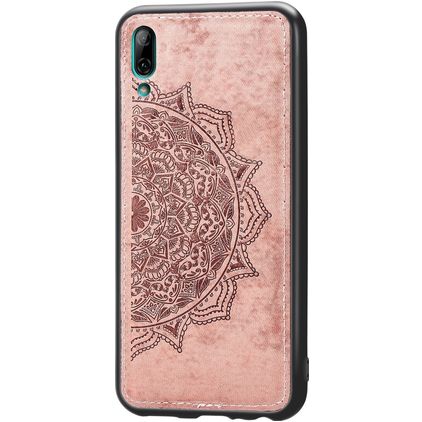Mobigear Mandala Huawei Y7 Pro (2019) Hülle Hardcase Backcover - Roségold