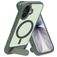 Mobiparts Hardcover iPhone 17 MagSafe Hülle Hardcase Backcover mit Ständer - Satin Green