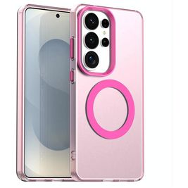 Mobigear Shockproof Samsung Galaxy S26 Ultra MagSafe Hülle Hardcase Backcover - Rot