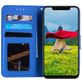 Mobigear Wallet Xiaomi Mi 8 SE Hülle Klapphülle Geldbörse - Blau