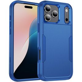 Mobigear Ultra Tough iPhone 17 Pro Max Hülle Hardcase Backcover Stoßfest - Marineblau