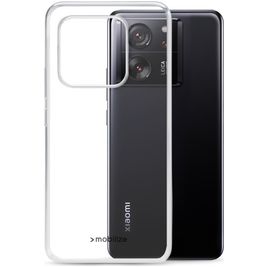 Mobilize Gelly Durchsichtig Xiaomi 13T Hülle Flexibles TPU Backcover - Transparent