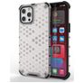 Mobigear Honeycomb iPhone 13 Mini Hülle Hardcase Backcover Stoßfest - Weiß