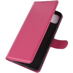 Mobigear Classic Realme C11 (2020) Hülle Klapphülle Geldbörse - Magenta
