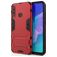 Mobigear Armor Stand Huawei P40 Lite E Hülle Hardcase Backcover Stoßfest mit Ständer - Rot