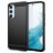 Mobigear Brushed Slim Samsung Galaxy A54 Hülle Flexibles TPU Backcover - Schwarz