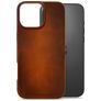 Mobilize Premium iPhone 16 Pro Max MagSafe Echtleder Backcover - Burned Cognac
