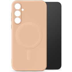 My Style Protective Flex Samsung Galaxy A35 MagSafe Hülle Flexibles TPU Backcover - Soft Pink