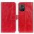 Mobigear Basic POCO M5 Hülle Klapphülle Geldbörse - Rot