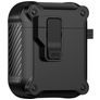 Mobigear Armor Clip Apple AirPods 1 Hardcase Hülle - Schwarz