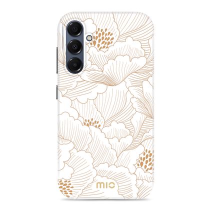 MIO Samsung Galaxy A16 MagSafe Hülle Hardcase Backcover - White Roses