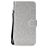 Mobigear Glitter Huawei Y6p Hülle Klapphülle Geldbörse - Silber