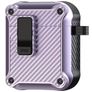 Mobigear Racing Clip Apple AirPods 2 Hardcase Hülle - Lila
