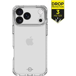 ITSKINS Level 2 SpectrumClear R Durchsichtig iPhone 17 Pro Hülle Flexibles TPU Backcover Stoßfest - Transparent