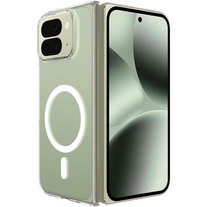 Mobigear Crystal Durchsichtig Google Pixel 10 Pro Fold MagSafe Hülle Hardcase Backcover - Transparent