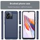 Mobigear Brushed Slim Xiaomi Redmi 12C Hülle Flexibles TPU Backcover - Blau